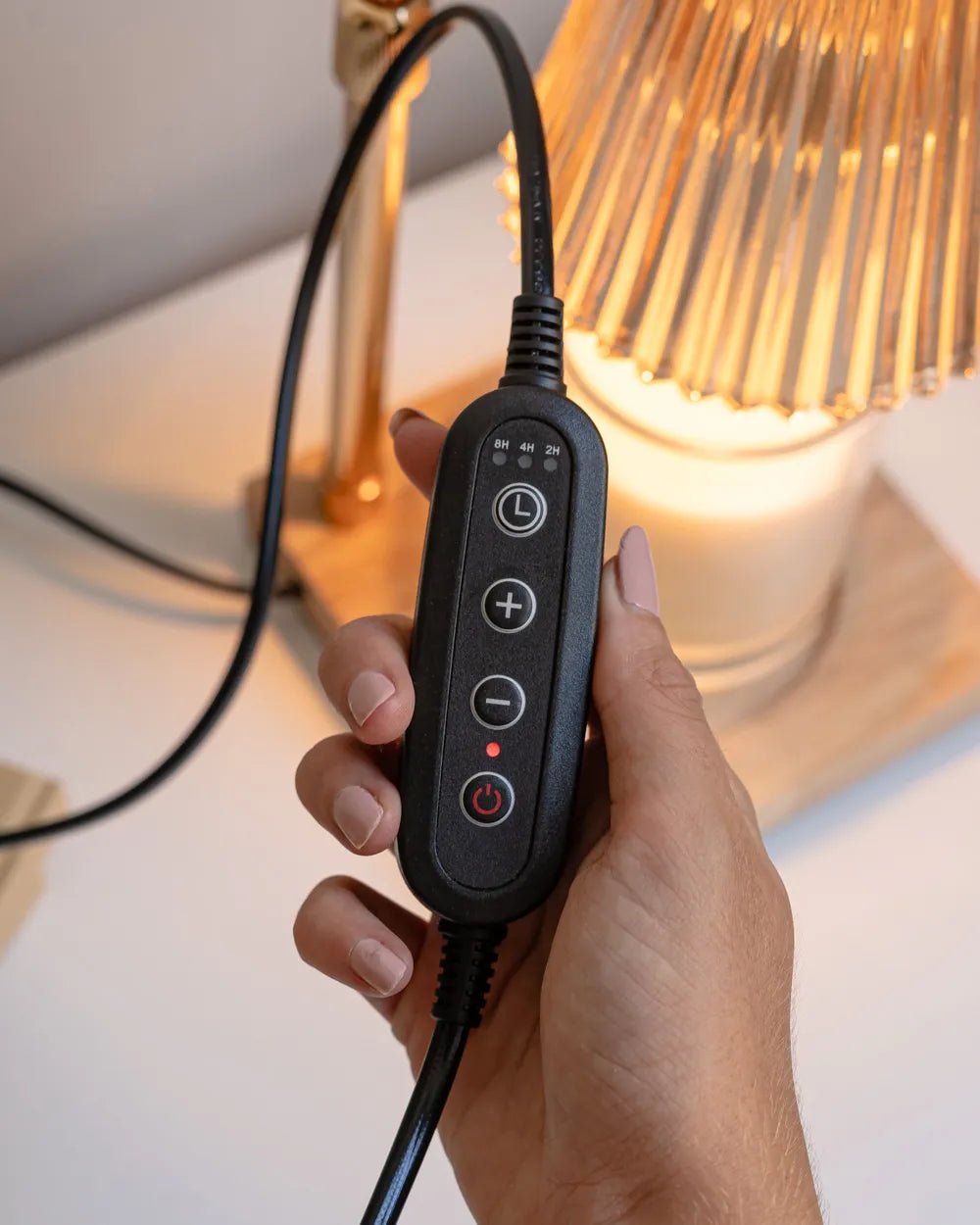 Lampara para velas - Cristal - Misswood