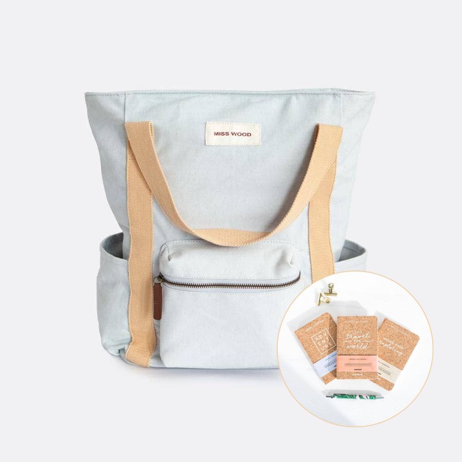 Pack Viajero - Mochila + Libreta----Misswood