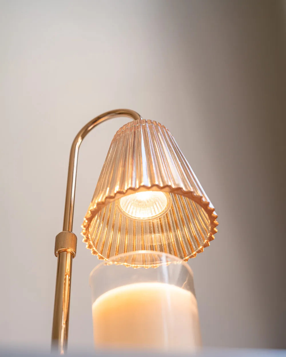 Lampara para velas - Cristal----Misswood