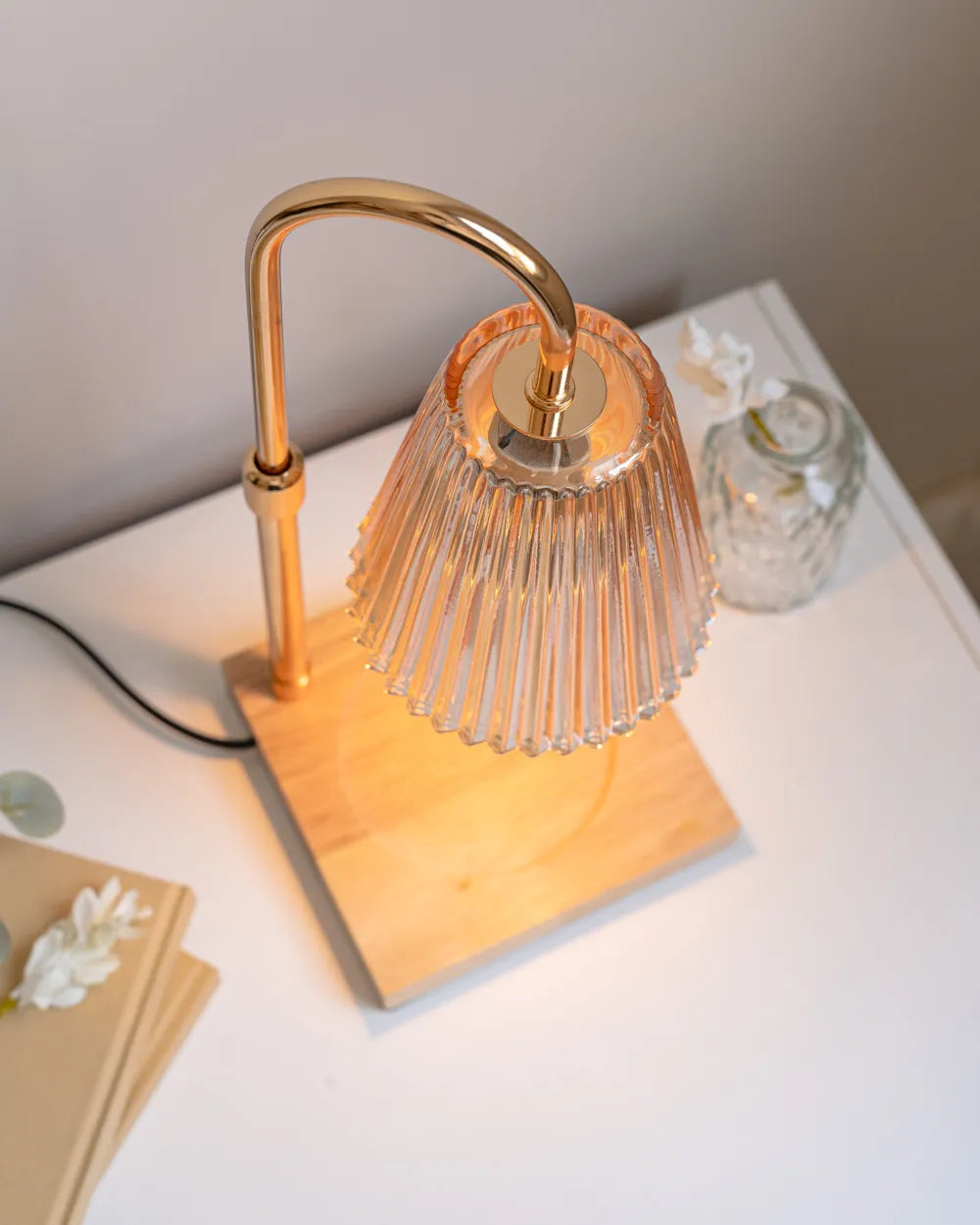 Lampara para velas - Cristal----Misswood