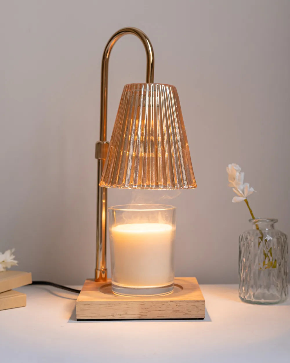 Lampara para velas - Cristal----Misswood