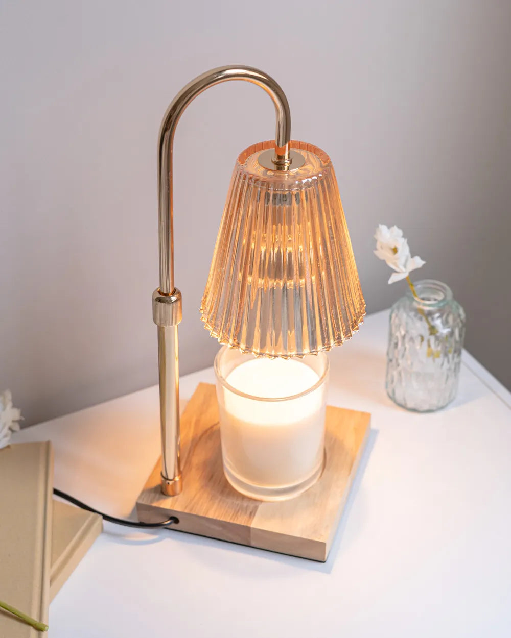 Lampara para velas - Cristal----Misswood