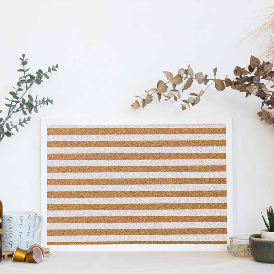 Aesthetic Cork Board-M (45 x 30 cm) / Lines-M (45 x 30 cm)-Lines-Misswood