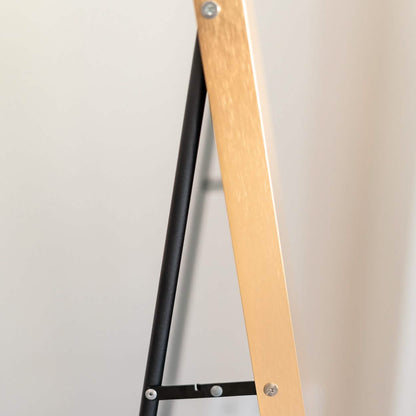 Espejo de Pared en Aluminio - Dorado - Misswood