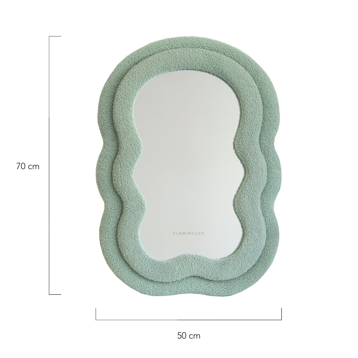 Espejo Tocador Teddy - Verde - Misswood