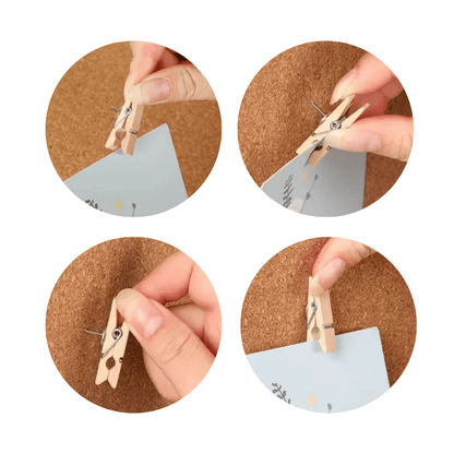 Pinzas para colgar fotos - Misswood