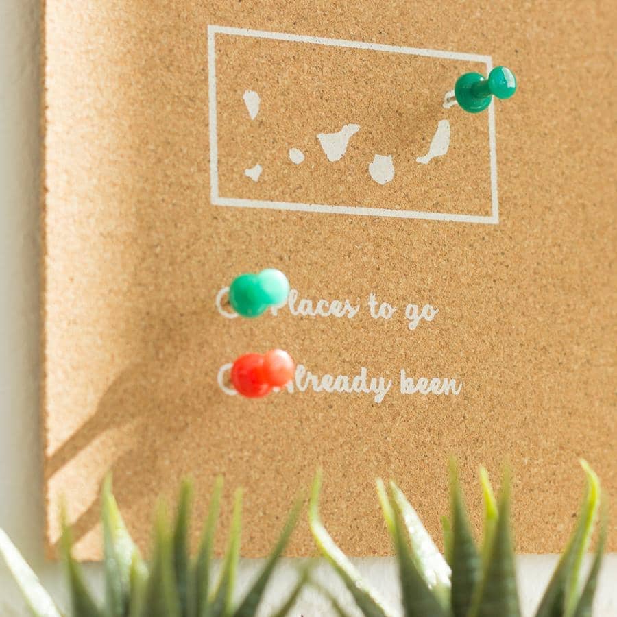 Mapa de corcho - Woody Map Natural Europa - Misswood