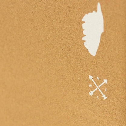 Mapa de corcho - Woody Map Natural Francia - Misswood