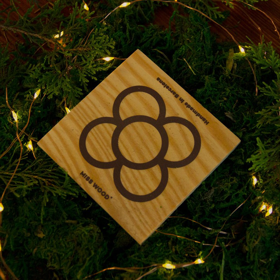 Panot de Barcelona en madera - Misswood